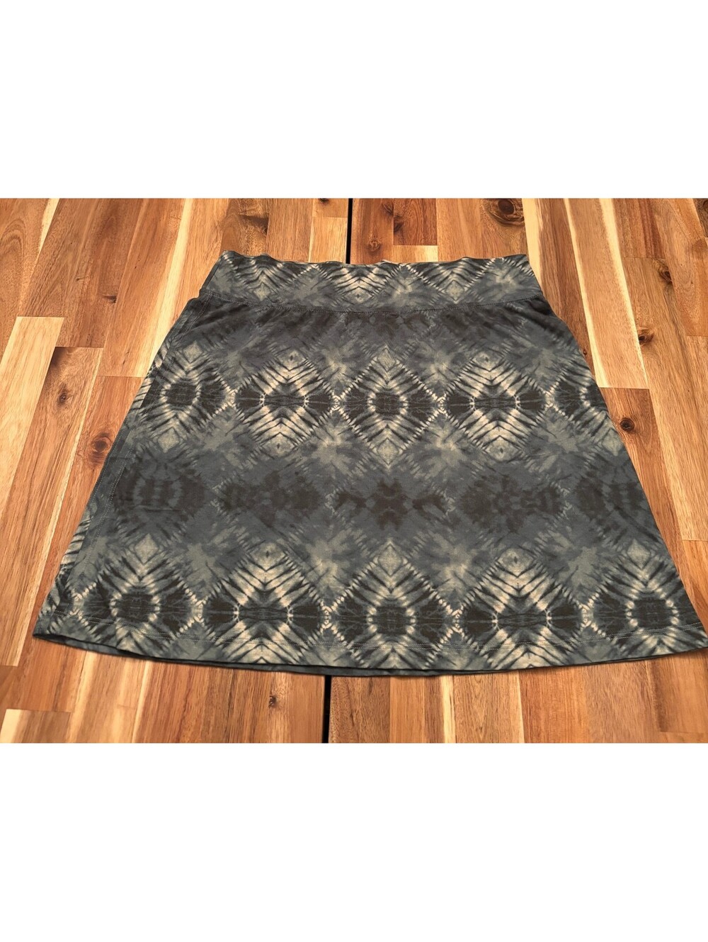 Patagonia Kiawah Skirt Women’s M Tie Dye Organic Cotton Tencel A-Line (2141)